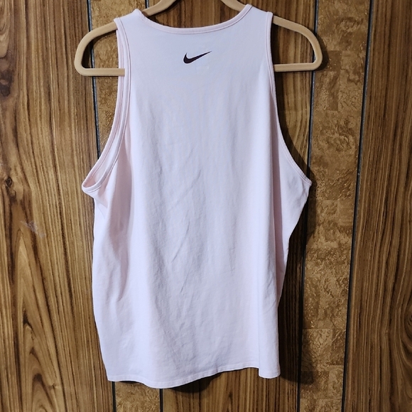 Nike Soft Pink Muscle Tee for Effortless Style - Picture 4 of 8